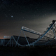 The CHIME telescope.